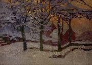 huile sur toile Auguste Donnay